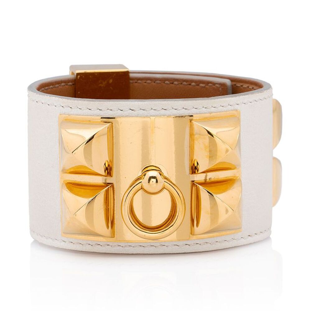 Hermes Swift Calfskin Collier de Chien Bracelet